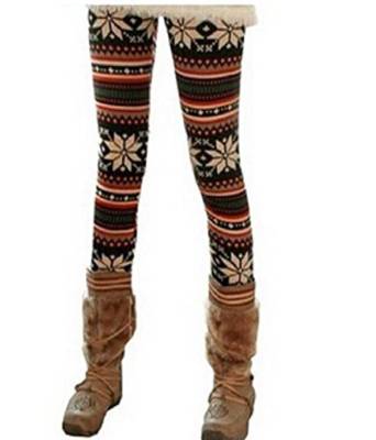 Meily(TM) Snowflake One Size Print Long Legging Tights Pants Warm Leggings Pants
