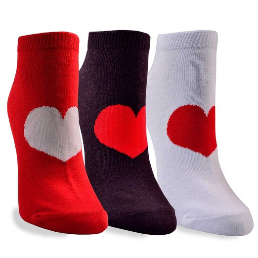 Valentine's Day Gift Women's Soft Crew Socks Single or Multi Pairs Assorted